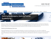Tablet Screenshot of geelongbookkeeping.com.au